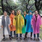 Reusable Waterproof Rain Coat - Durable Outdoor Poncho