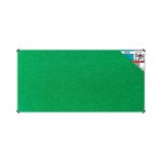 Bulletin Board Ribbed Aluminium Frame 1800X900MM - Palm