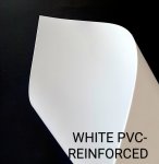 White Pvc – 1M Reinforced 550GSM