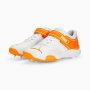 Puma Mens Cricket Bowling Shoes In White/orange/yellow - White/orange/yellow / 12