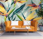 Floral Fantasy - Peel And Stick Mural