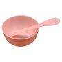 2 Piece Multifunctional Skincare Facial Mask Mixing Bowl & Spatula - Pink