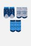 Baby Socks- 3 Pack Shark Hanging - Multi