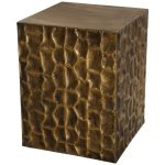 Square Metal Side Table planter display Box 39CM X 39CM X 51CM