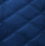 Aretha Diamond Embroided Upholstery Fabric Pacific Blue