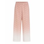 Printed Fluid Pants -misty Rose