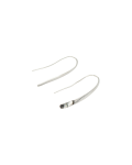 Alice Drop Silver Earring - Silver