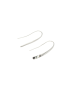 Alice Drop Silver Earring - Silver