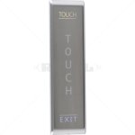 SECURI-PROD Surface Slimline Touch Switch - Silver No And Nc
