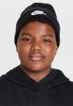 Nike K Nk Peak Beanie Tc Fut - Black white