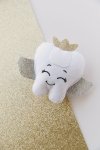 Tooth Fairy Pillow Silver Wings
