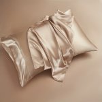 2PCS Satin Pillowcase Solid Color Pillow Covers For Living Room Bedroom No Pillow Insert
