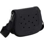 Crocs Classic Poly Twill Crossbody Bag - Black Osfa