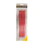 OZtrail Aluminium Peg Set 23CM Anodized Durability For Camping