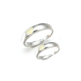 Valentine Gift Romantic Luminous Heart Rings For Lover's Glow In Dark