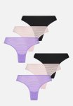 6 Pack Brasilian Invisibles - Paisley Purple