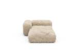 Sofa Daybed L Flokati Beige