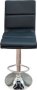 Domino Bar Stool Black