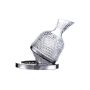 Rotating Crystal Wine Decanter - 2L