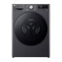LG F2V5FRPY 9/5KG Front Loader Washer Dryer Combo With Ai Dd & Steam In Middle Black Finish