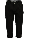 Black Capri Denim Pants - 34 Black