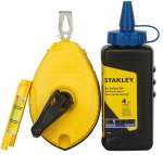 Chalk Line Reel With Line Level