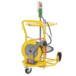 Grease Set Wheeled 60:1 Barrel 180-220KG With Hose Reel