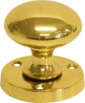 Knob Flat Mortice Vic Sb Set