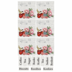 MINI Tear Resistant Deco Print Flowers + -10CM