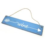 Wood Board Hanging Wine 10X40CM