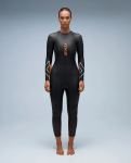 Propel 1 Women's Triathlon Wetsuit - Black Solar Orange Large