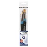 Daler Rowney Aquafine 401 Watercolour Brush Wallet Set