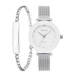 Lilje Steel - White Dial Ladies Watch V299LXCWMC-EJBCW