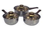 Pot Set Stainless Steel LB014 6PC Set