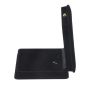1 X Velvet Necklace Chain Jewelry Display Storage Box Gift -black