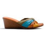 Tarin Yellow Multi - Yellow Multi 42 Leather
