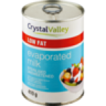 Crystal Valley Medium Fat Evaporated Milk 410G