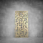 Wall Art D093 - 1040 X 535 X 20 Indoor Matt Black No