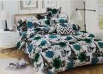 Smte Abitoffaith Eiffel Tower Turquoise Duvet Cover Set Queen With Keychain