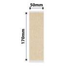 NB742 - - B1 B21 B3S B4 - 50X170MM - 45 Kraft File Labels