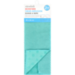 Microfibre Swab Abrasion Scrub & Wipe 30CM X 30CM 2 Pack
