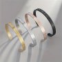 Ayatollah Kursi Sleeve Bracelet Carved Stainless Steel Bracelets Men And Women Arabic-style Gifts