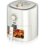 4L Hot Air Fryer With Temp Control - White
