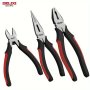 Delixi Electric Vice Electrician Professional Needle-nosed Pliers Multifunctional Wire Stripping Pliers Industrial Grade