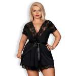 Obsessive - 810-PEI-1 Peignoir XXL