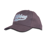 WBG051 Charcoal Flower Swoosh Cap