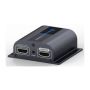 Lenkeng 60M HDMI Extender Over CAT6 W Loop-out Ir