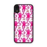 Custom Printed Tpu Cases - Apple Iphone Xr & 39 Pink Monkey& 39 By