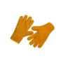 1 Pair Of Wear-resistant And Heat-insulating Welding Cowhide Gloves