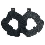 Nike Dri-fit Gathered Hair Ties 3.0 2 Pack Black/grey/white